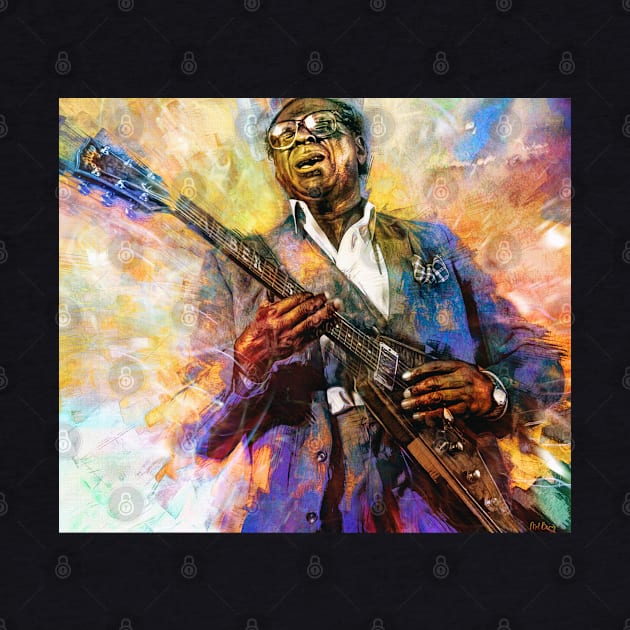 albert king by IconsPopArt